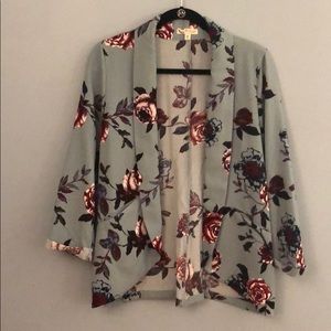 Kimono Floral Shirt
